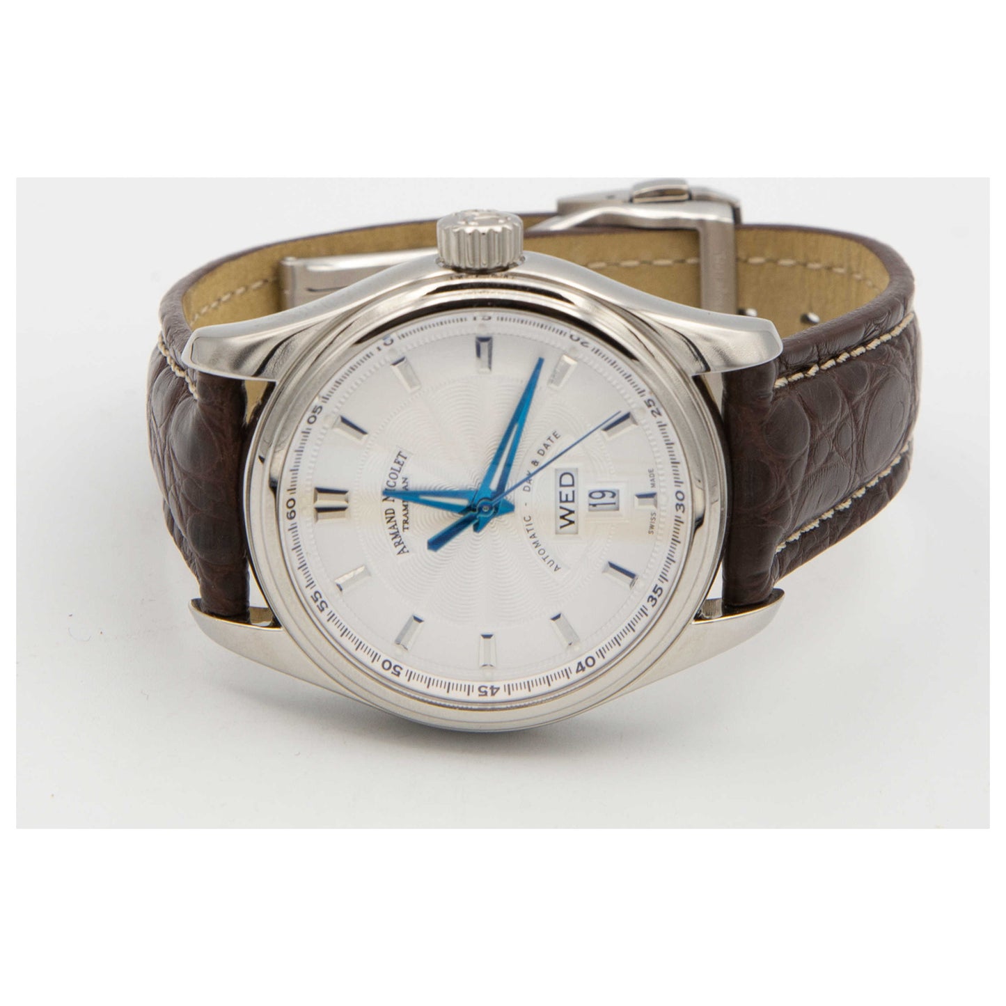 Armand Nicolet M02 Men's Automatic Watch 9640A-AG-P974MR2-SDV - Image #8