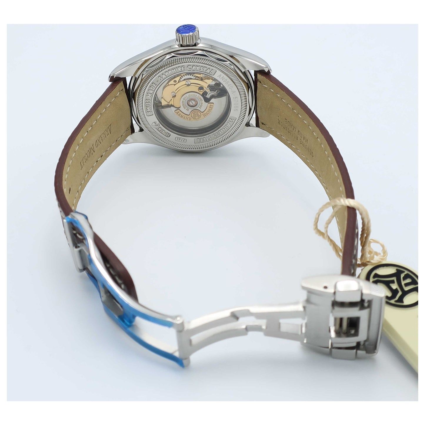 Armand Nicolet M02 Men's Automatic Watch 9640A-AG-P974MR2-SD - Image #7