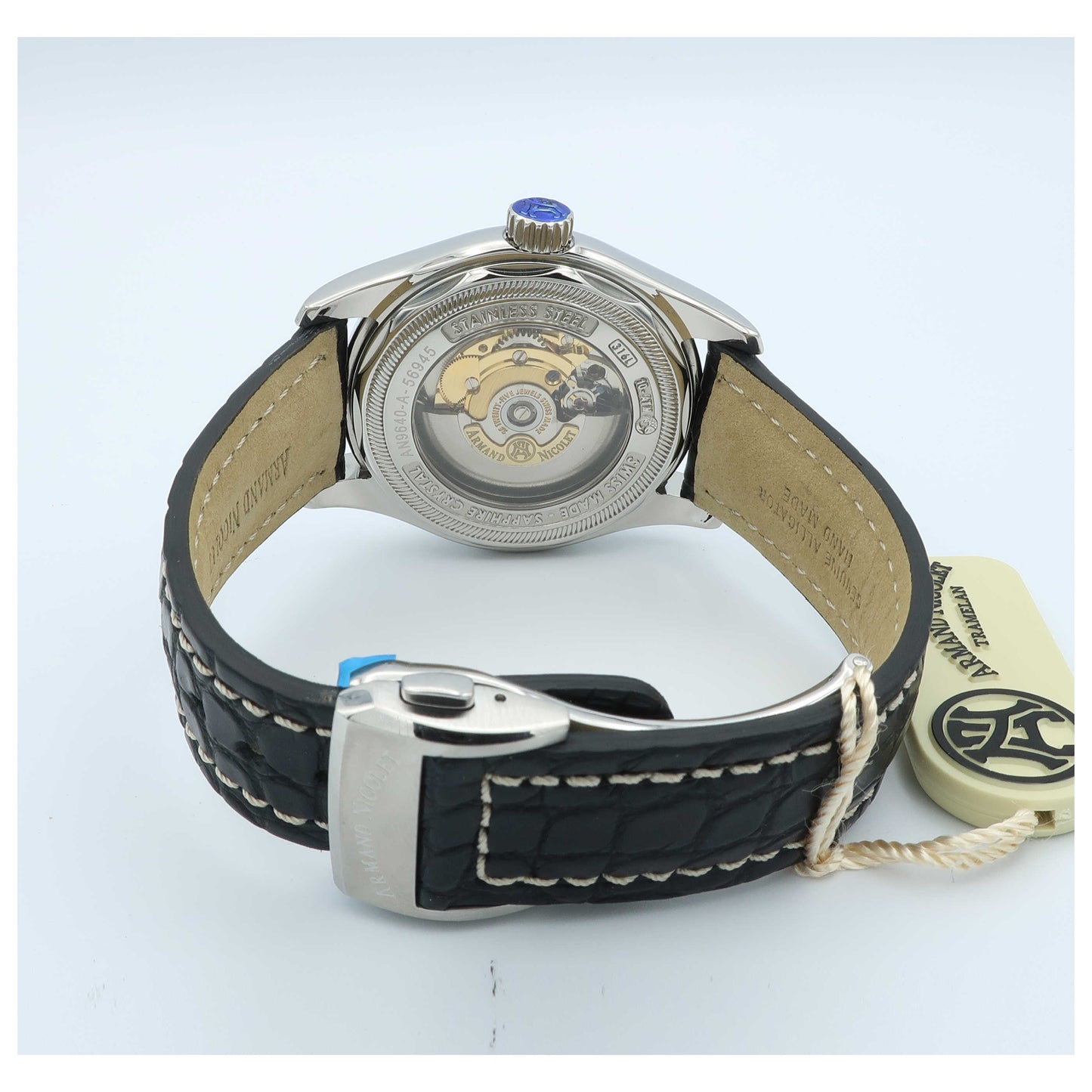 Armand Nicolet M02 Men's Automatic Watch 9640A-NR-P974NR2-SD - Image #2