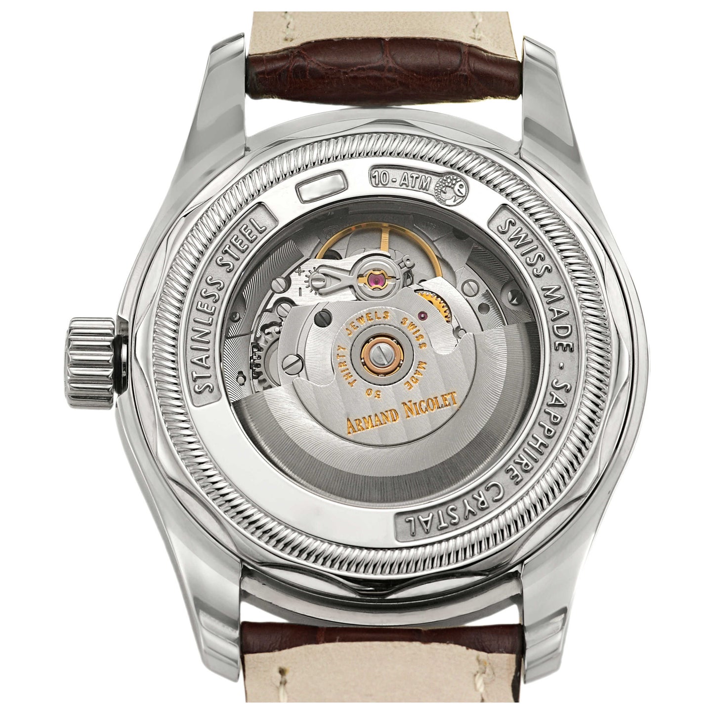 Armand Nicolet M02 Men's Automatic Watch 9646A-AG-P961MR2 - Image #2