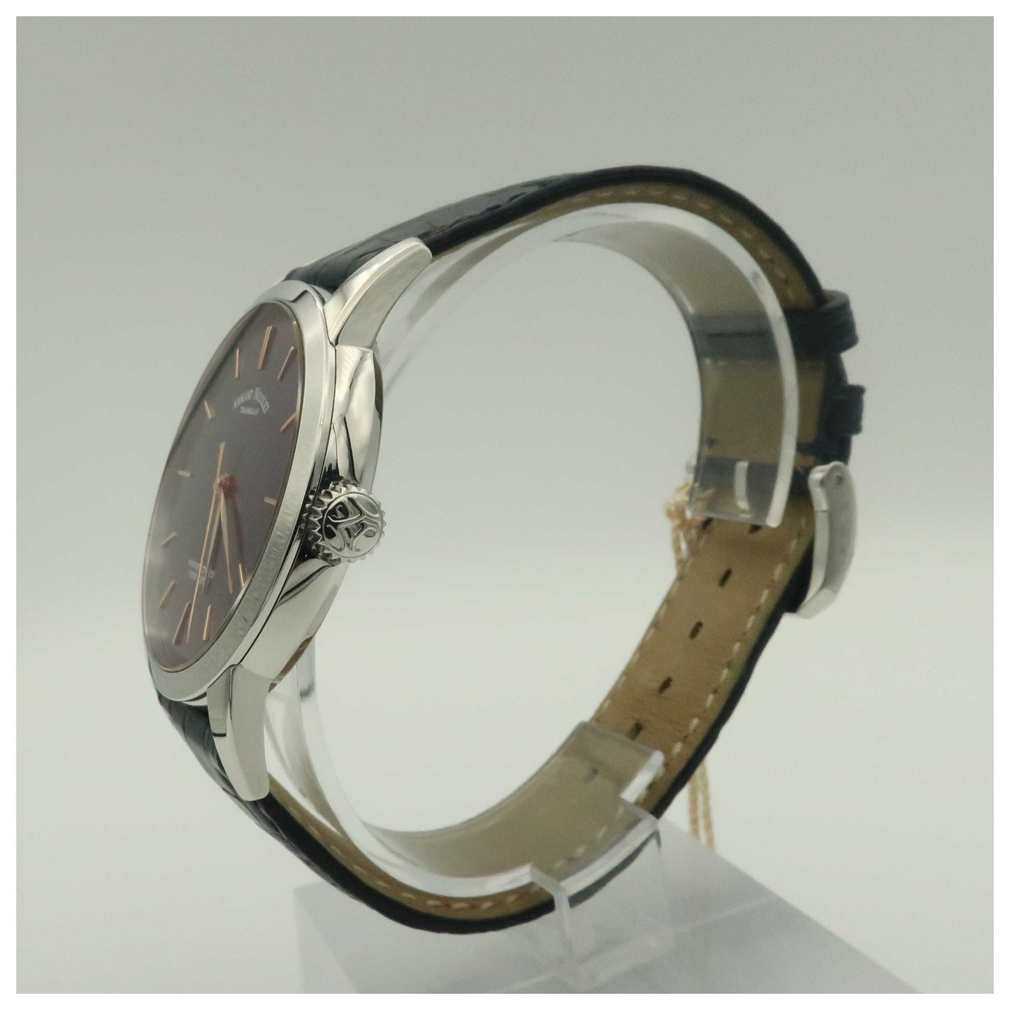 Armand Nicolet L10 Men's Manual-Wind Watch 9670A-BS-P670BU1-PO - Image #4