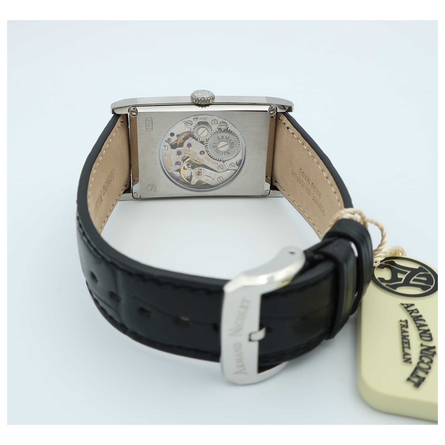 Armand Nicolet L11 Men's Manual-Wind Watch 9680A-NR-P680NR4-SD - Image #2
