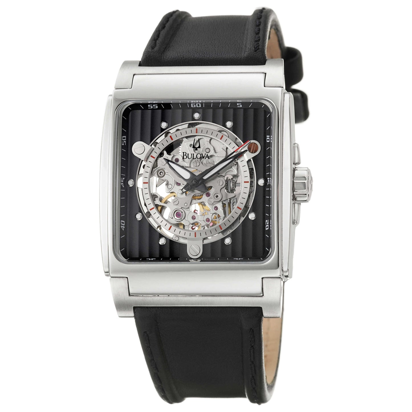 Front view of Bulova BVA Series Men's Automatic Watch 96A113