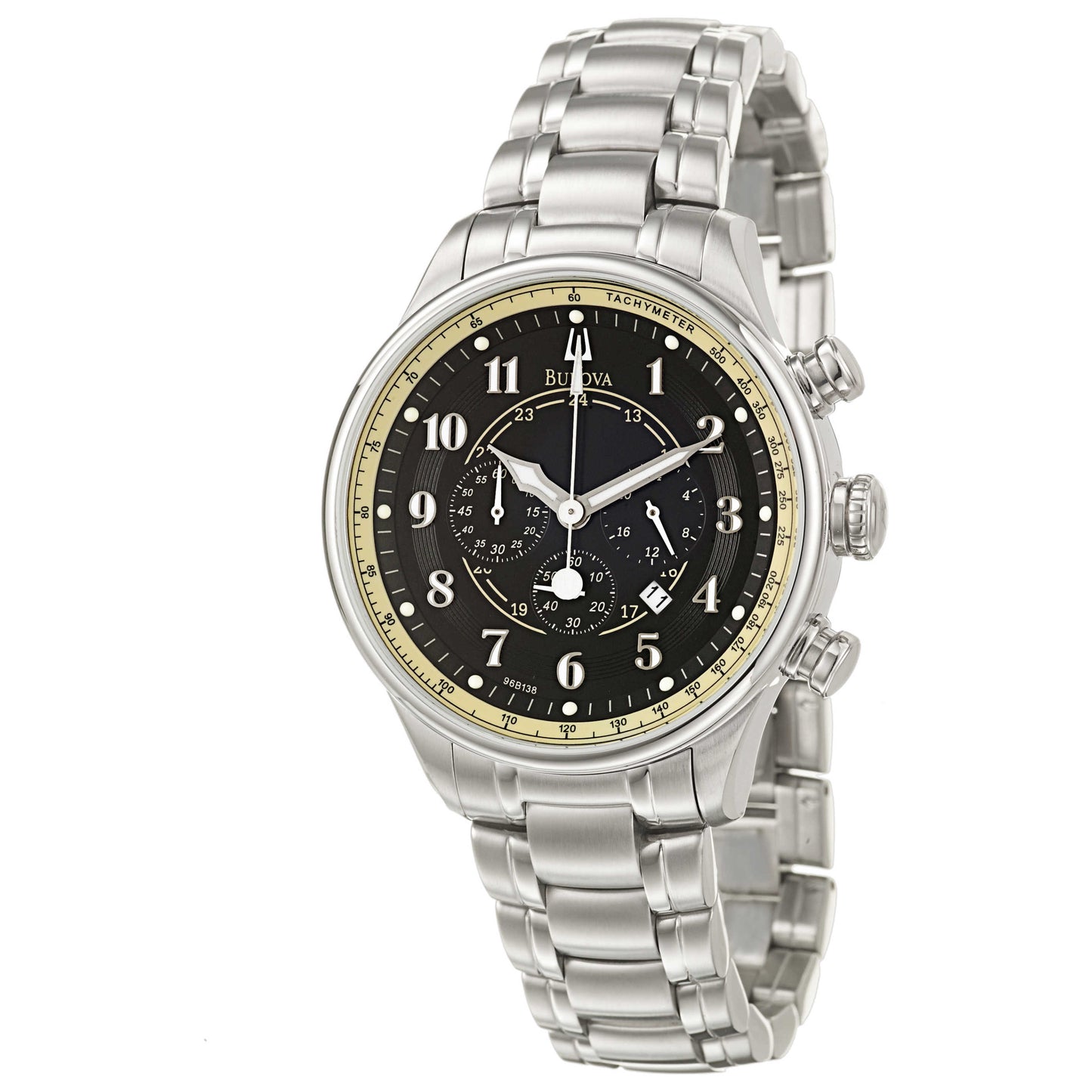 Front view of Bulova Adventurer Men's Quartz Watch 96B138