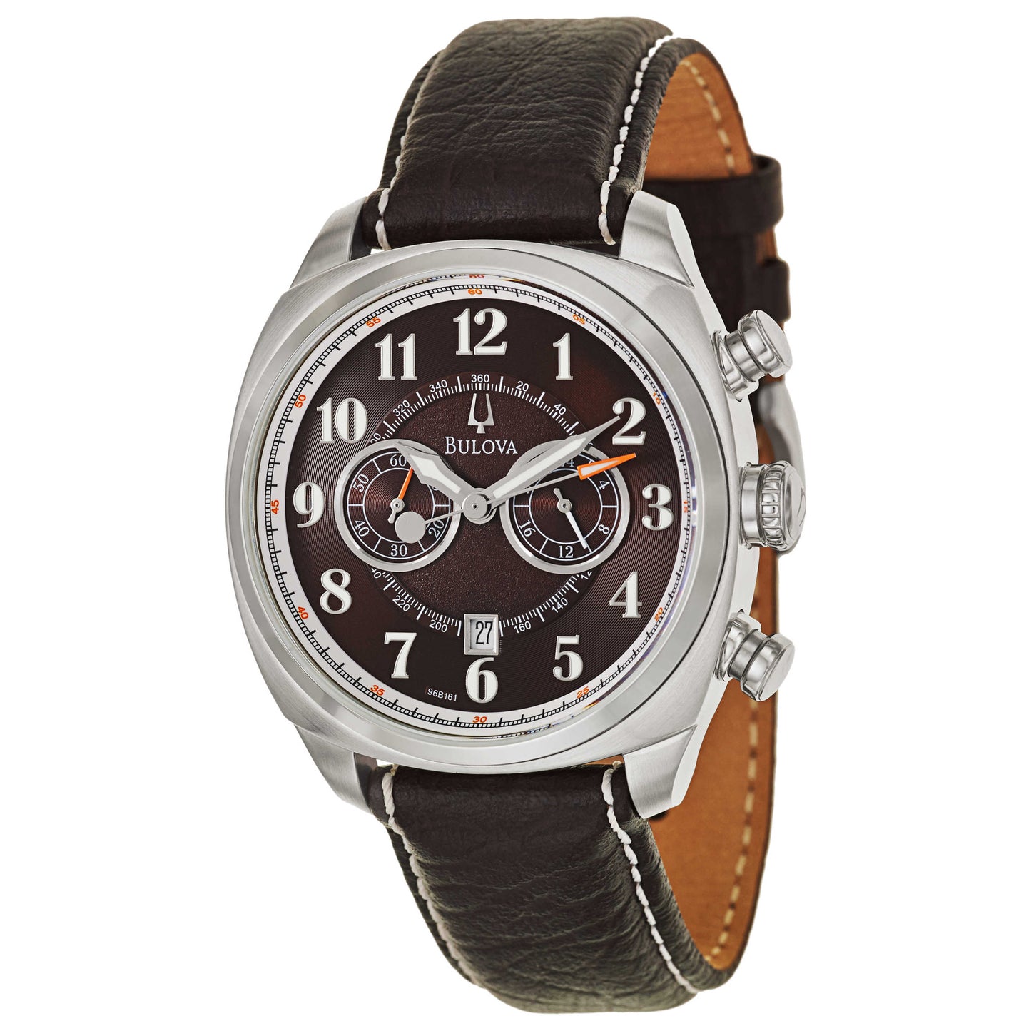 Front view of Bulova Adventurer Men's Japanese Quartz (Battery-Powered) Watch 96B161