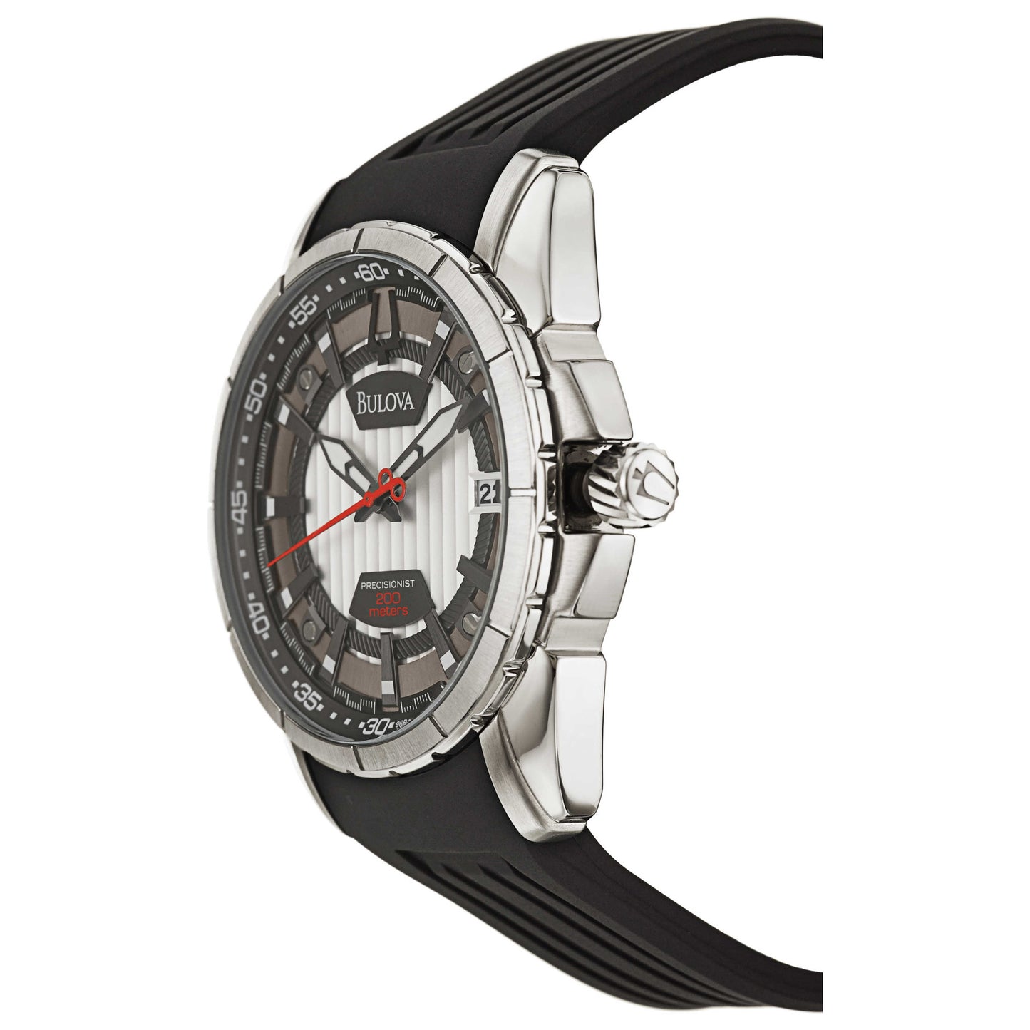 Bulova Precisionist Men's Japanese Quartz (Battery-Powered) Watch 96B171 - Image #4