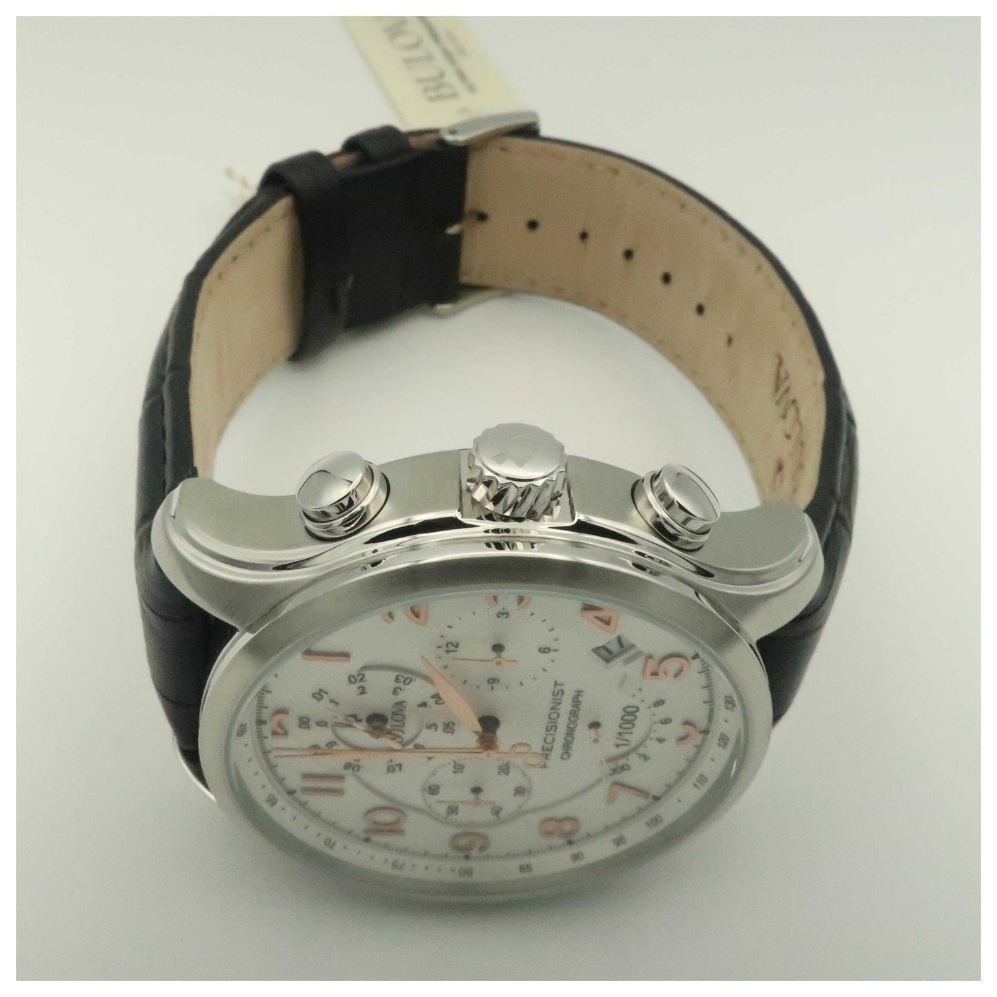 Bulova Precisionist Men's Japanese Quartz (Battery-Powered) Watch 96B182-SD - Image #8