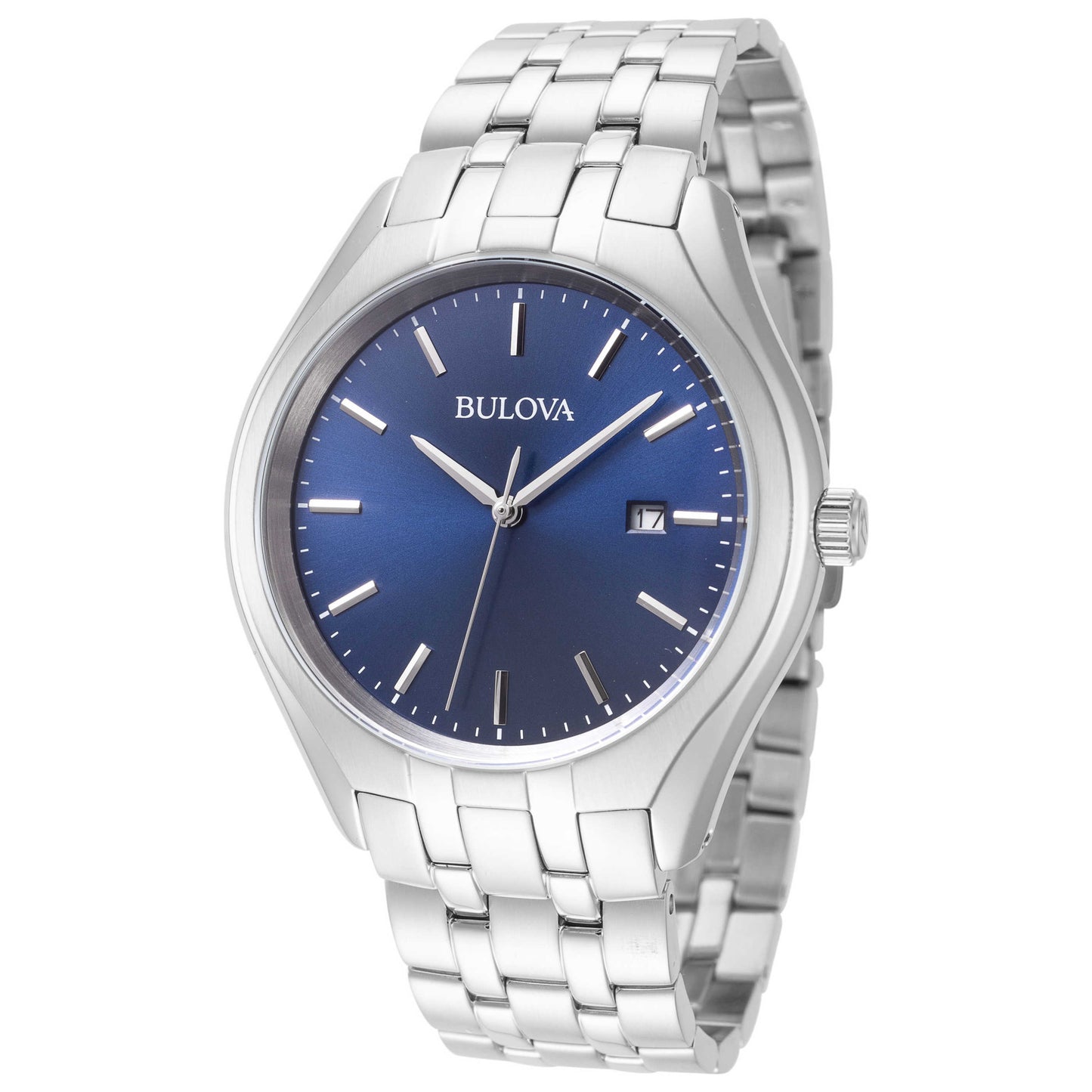 Front view of Bulova Minimalist Men's Quartz Watch 96B268