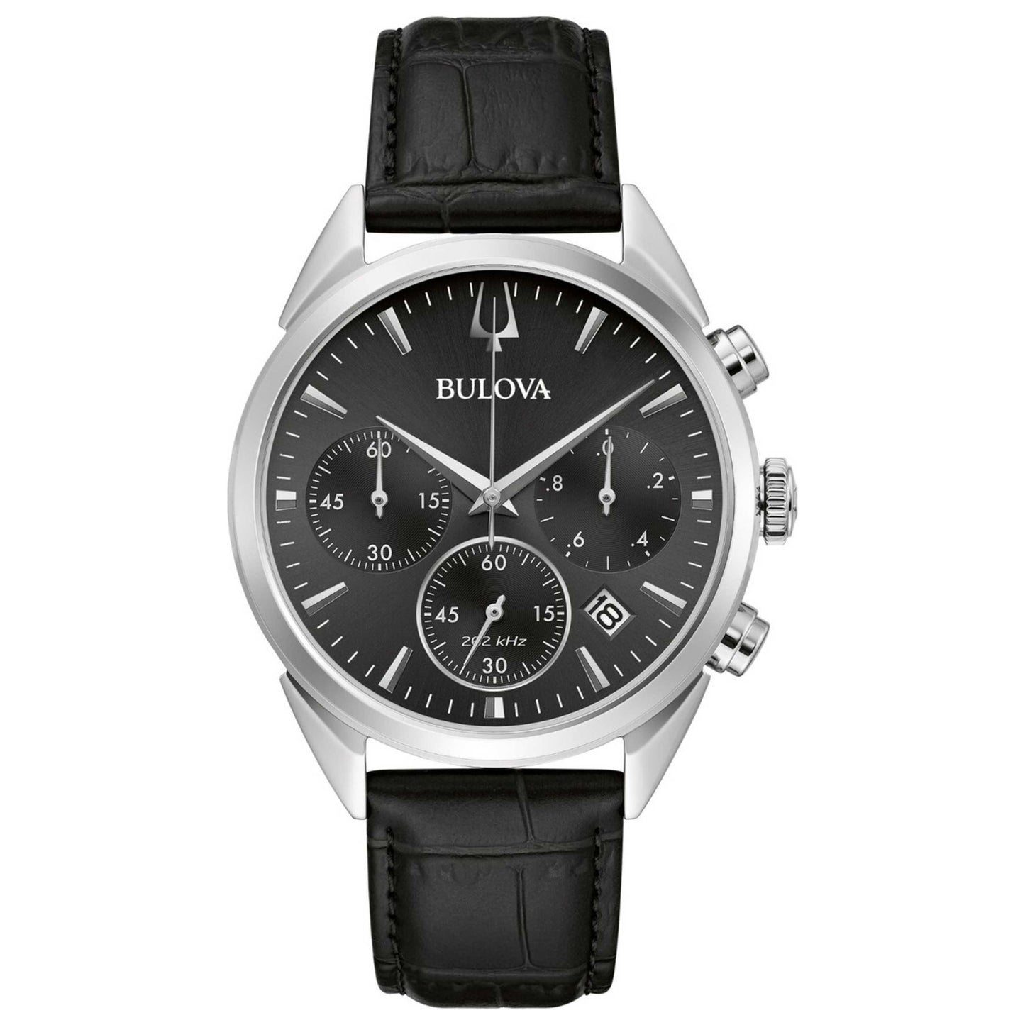 Front view of Bulova Sutton Men's Quartz Watch 96B371