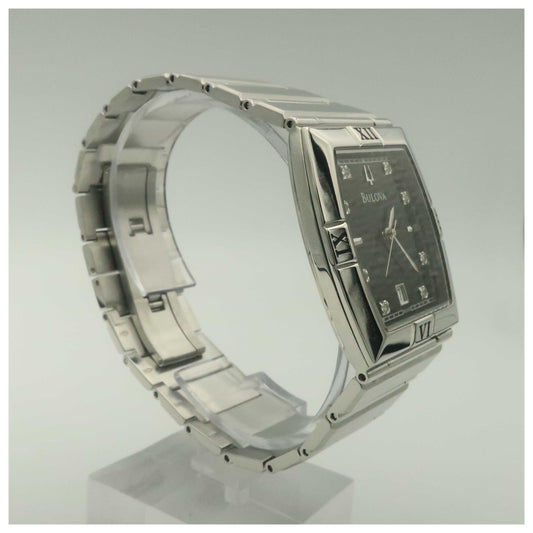 Bulova Diamonds Men's Quartz Watch 96D001-PO2 - Image #3