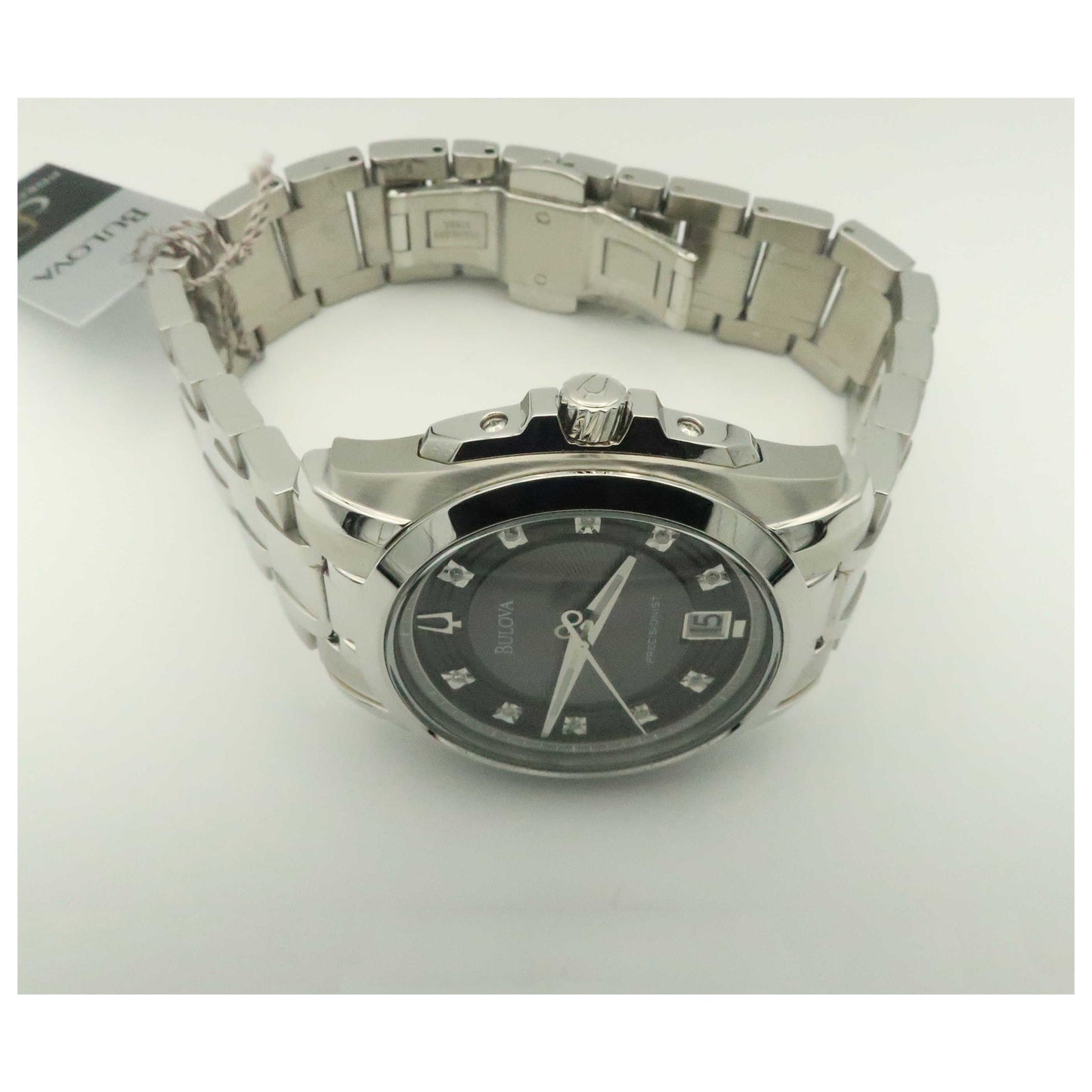 Bulova Precisionist Men's Japanese Quartz (Battery-Powered) Watch 96D110-SDV - Image #8