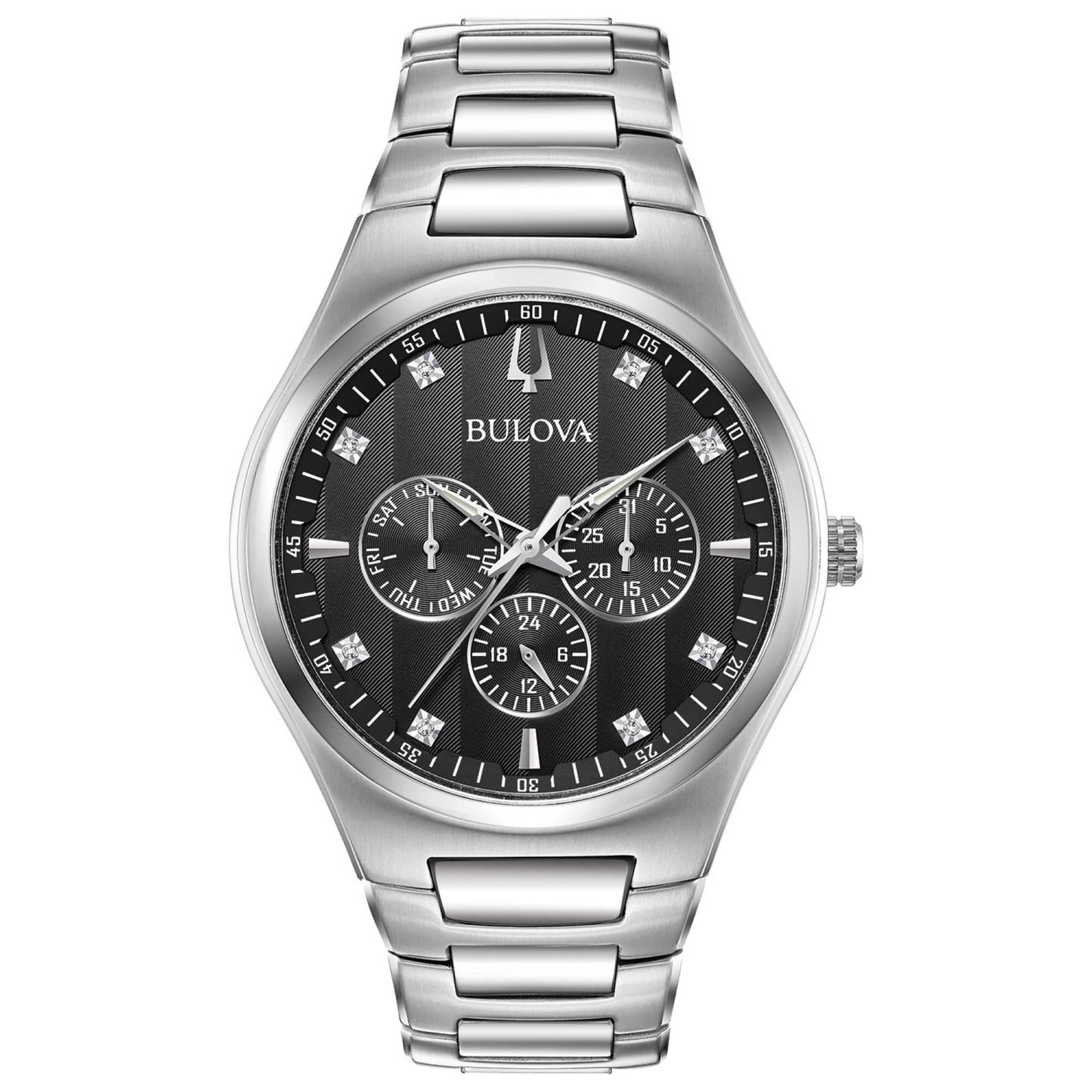 Front view of Bulova Classic Men's Quartz Watch 96D143