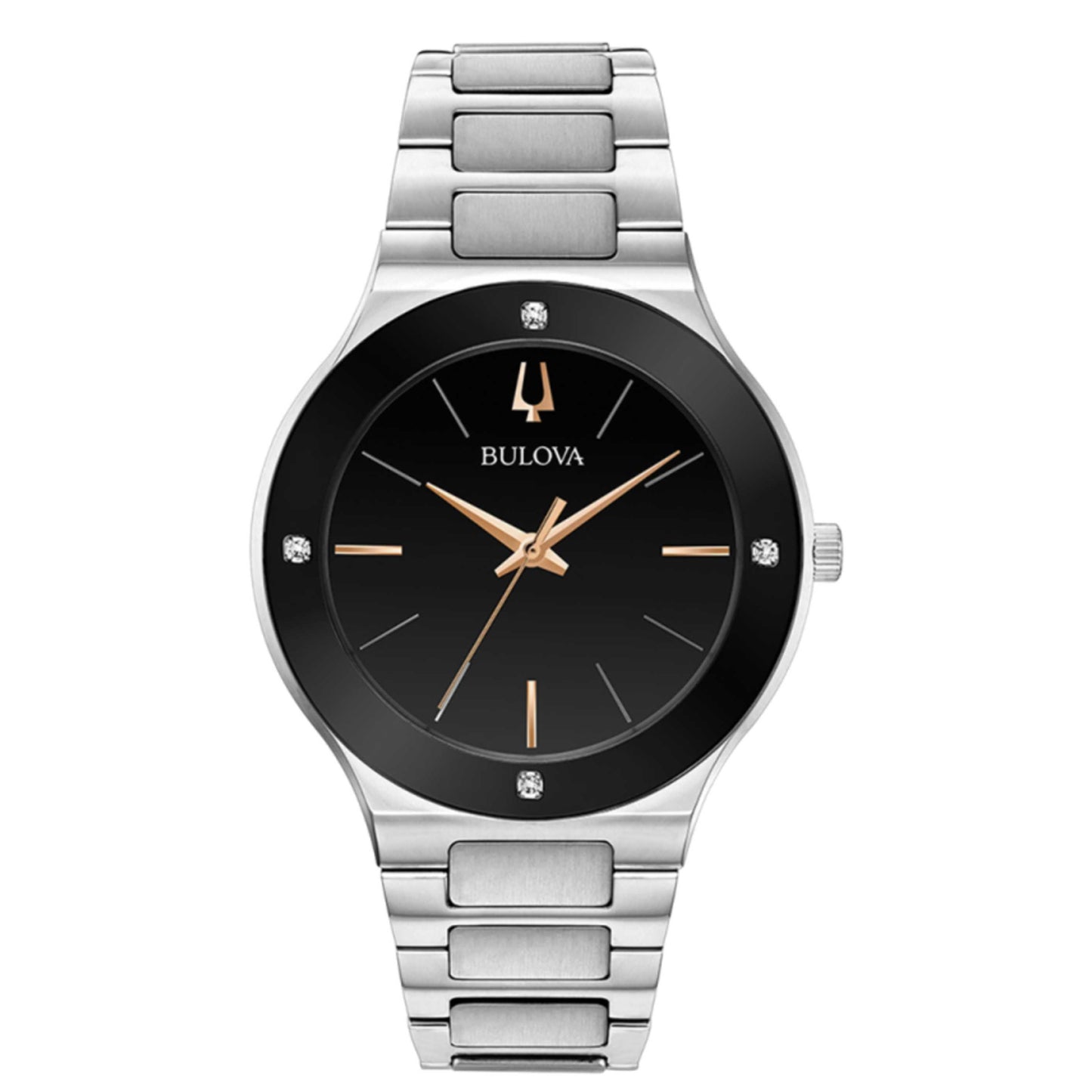 Front view of Bulova Modern Men's Quartz Watch 96E117