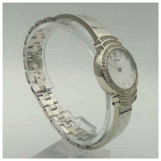 Bulova Crystal Women's Japanese Quartz (Battery-Powered) Watch 96L002-PO - Image #3