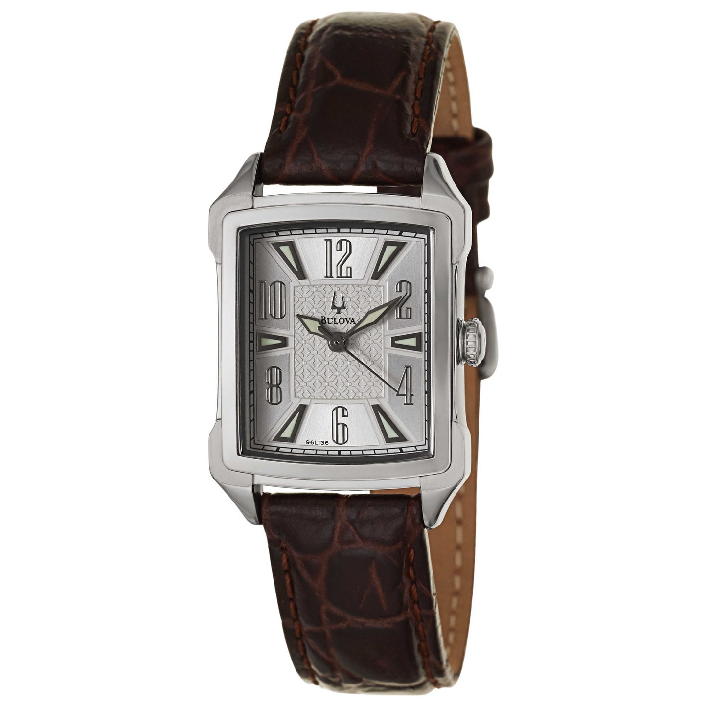 Front view of Bulova Adventurer Women's Japanese Quartz (Battery-Powered) Watch 96L136