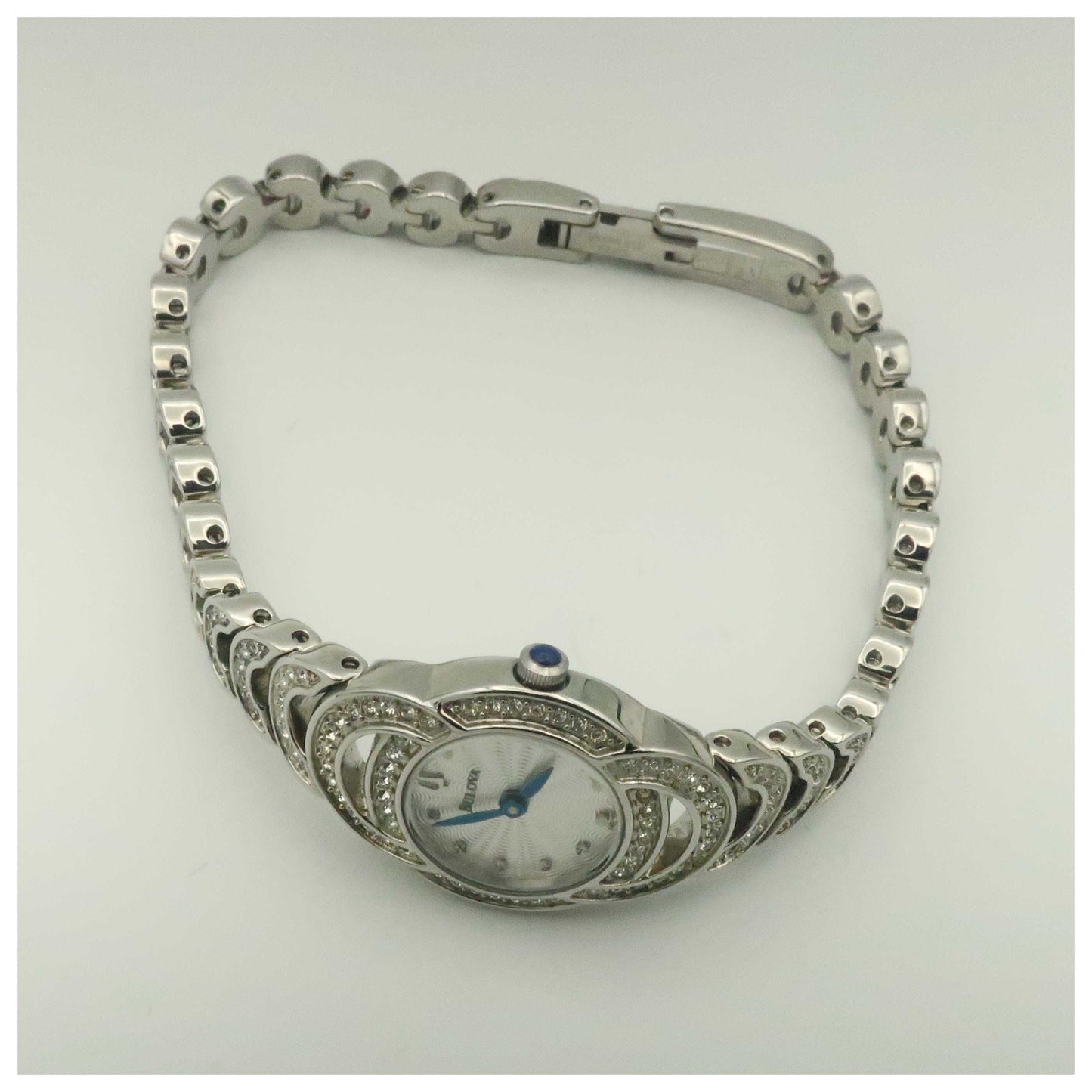 Bulova Crystal Women's Japanese Quartz (Battery-Powered) Watch 96L139-PO - Image #8