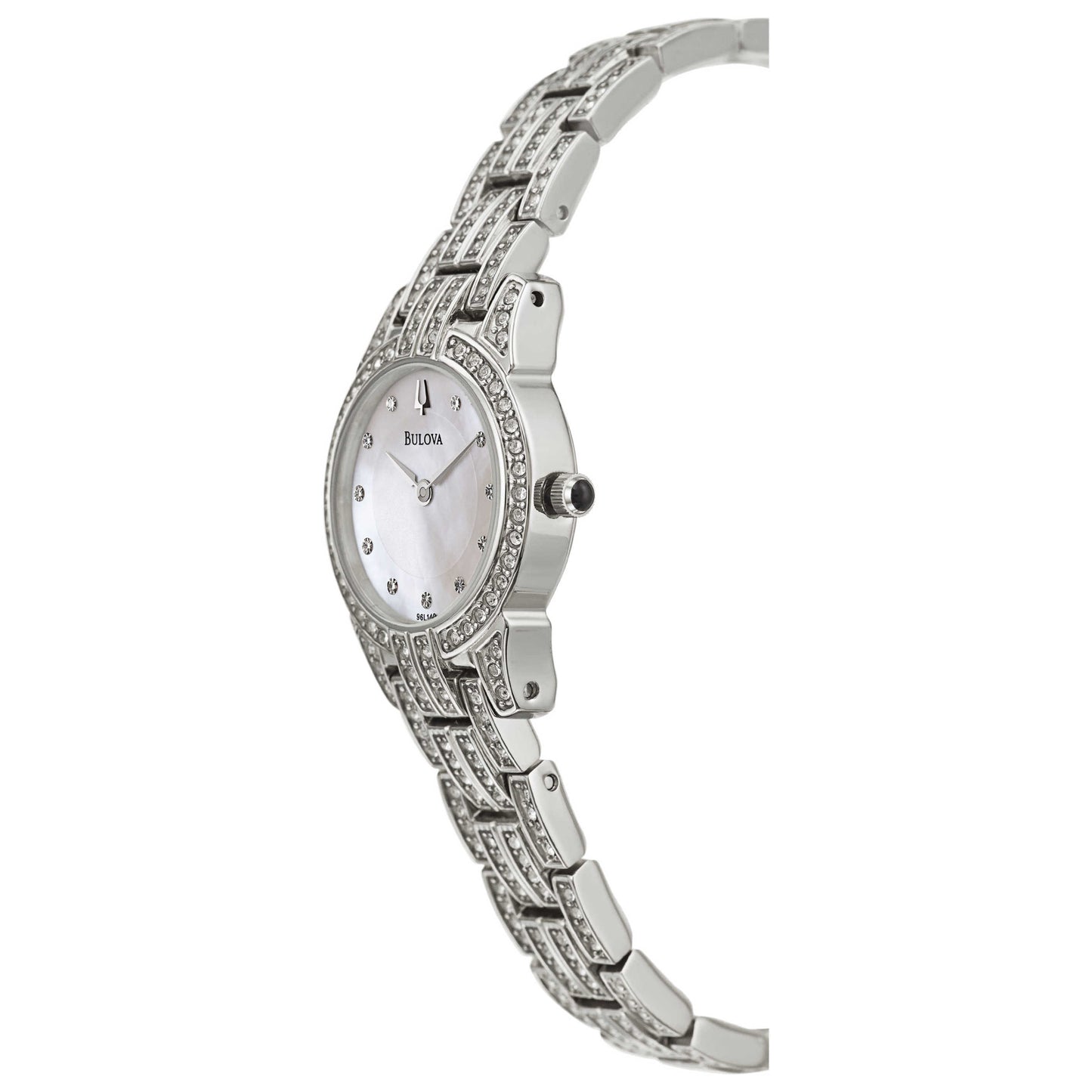 Bulova Crystal Women's Japanese Quartz (Battery-Powered) Watch 96L149 - Image #4