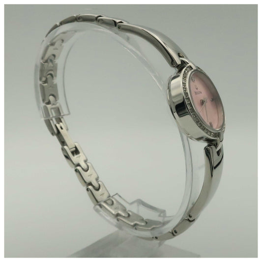 Bulova Crystal Women's Japanese Quartz (Battery-Powered) Watch 96L162-PO - Image #3