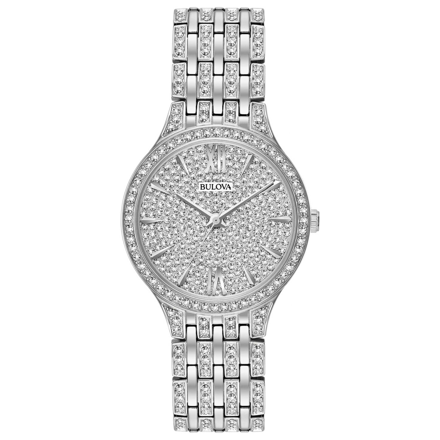 Front view of Bulova Phantom Women's Quartz Watch 96L243