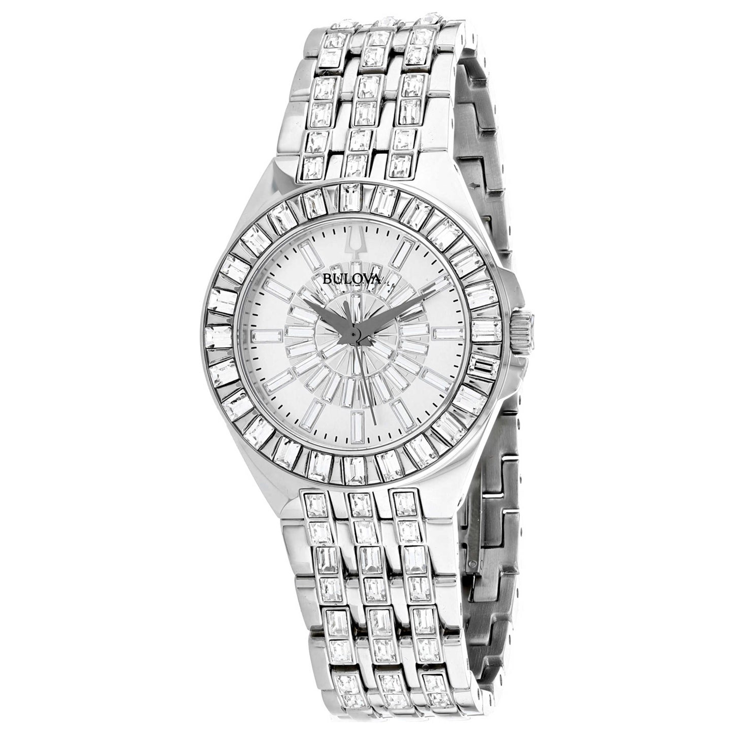 Front view of Bulova Phantom Women's Quartz Watch 96L278