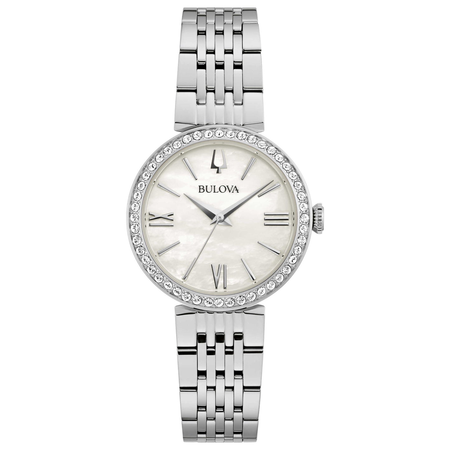 Front view of Bulova Classic Women's Quartz Watch 96L284