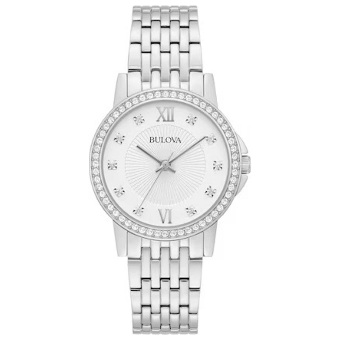 Front view of Bulova Classic Women's Quartz Watch 96L297