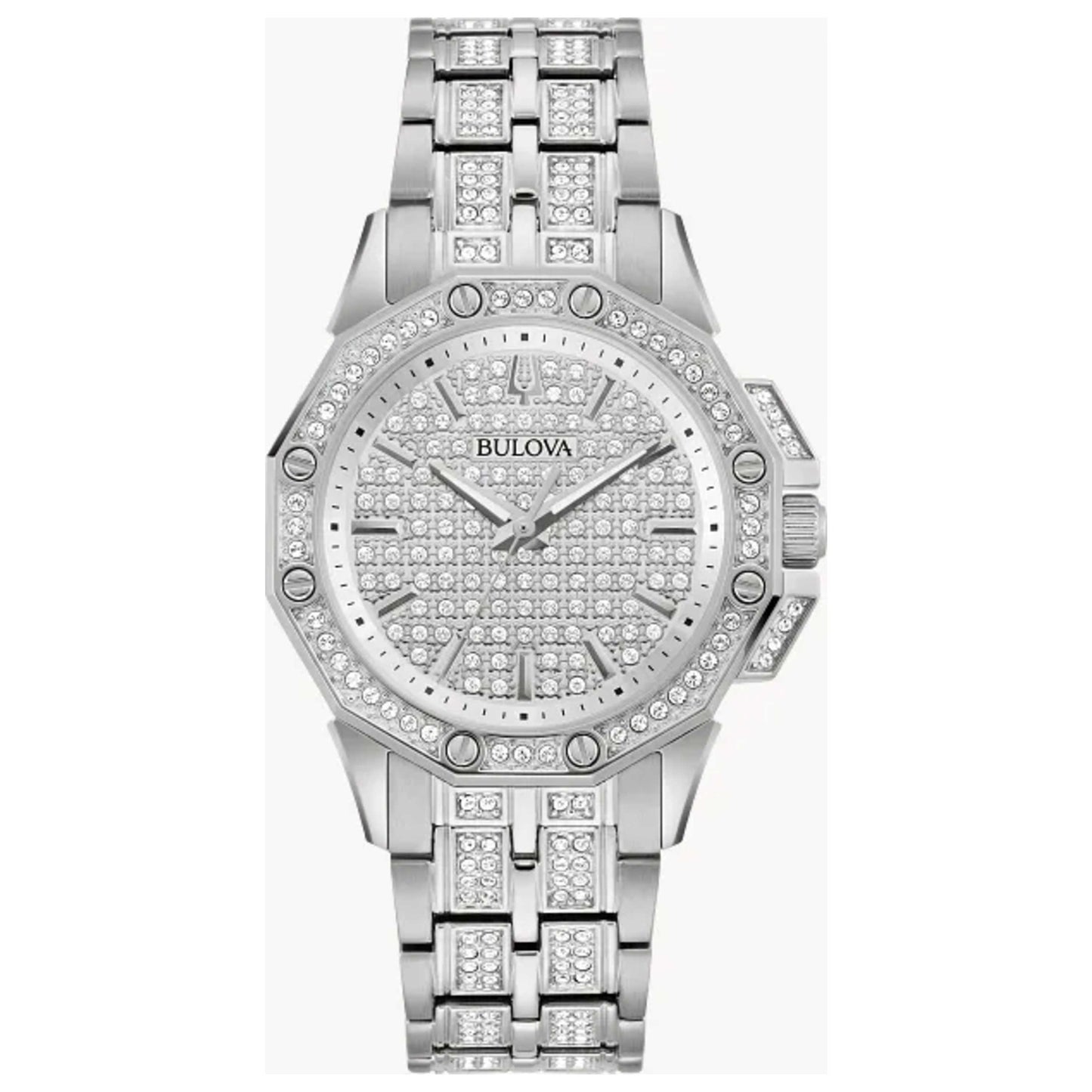 Front view of Bulova Octava Women's Quartz Watch 96L305