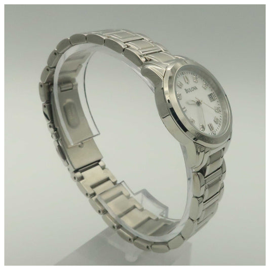 Bulova Diamonds Women's Quartz Watch 96P107-PO - Image #3