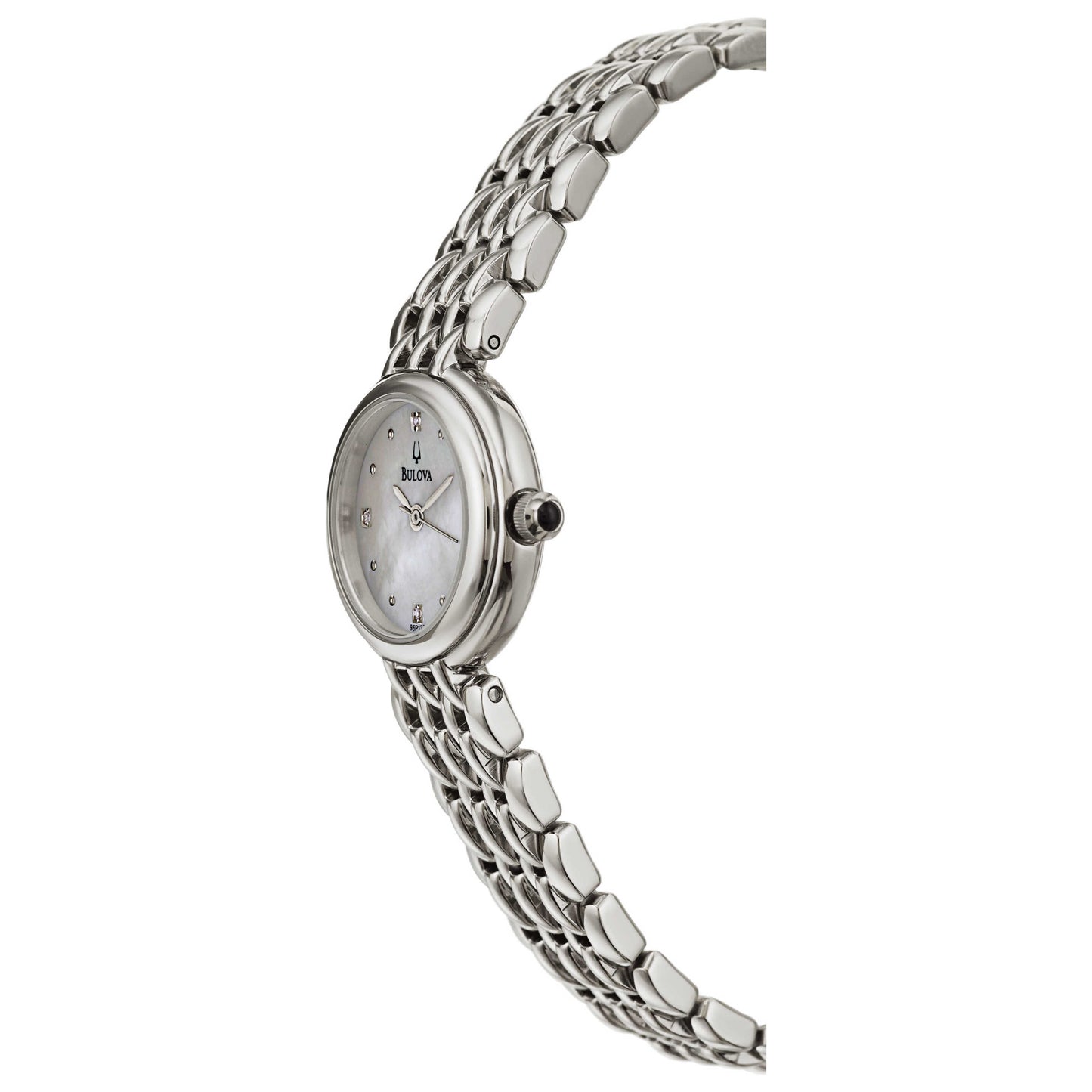 Bulova Diamonds Women's Japanese Quartz (Battery-Powered) Watch 96P122 - Image #4
