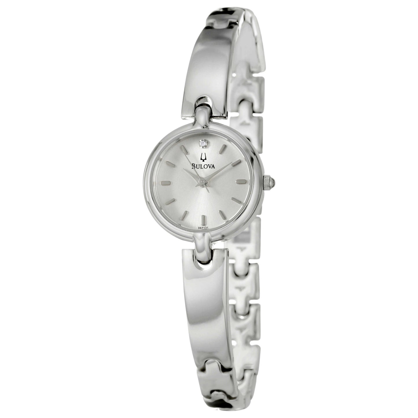 Front view of Bulova Diamonds Women's Quartz Watch 96P131