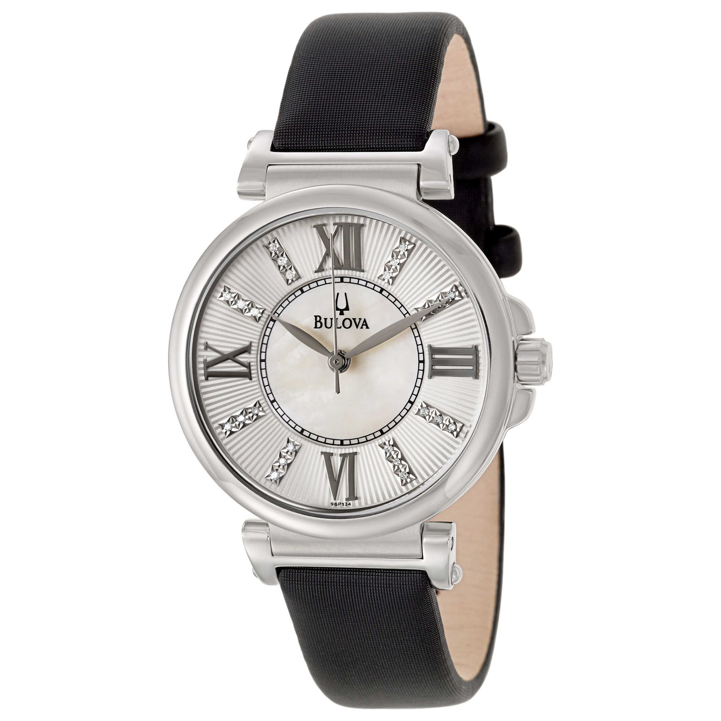 Front view of Bulova Diamonds Women's Quartz Watch 96P133