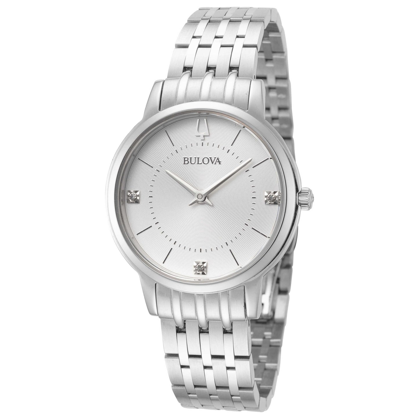 Front view of Bulova Classic Women's Quartz Watch 96P183