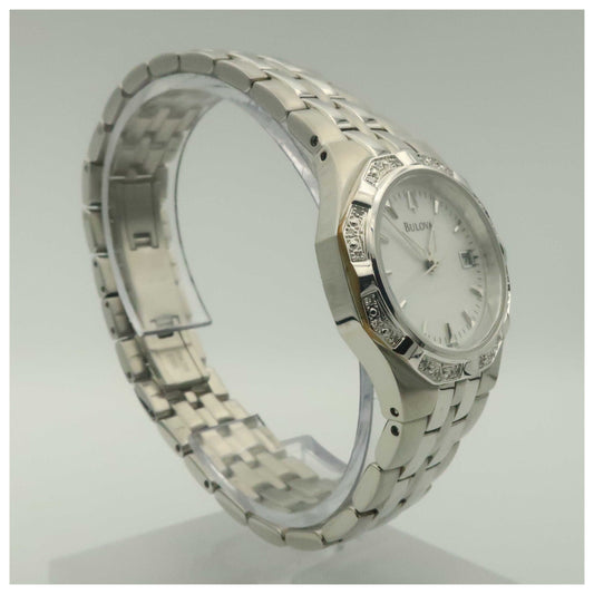 Bulova Diamonds Women's Quartz Watch 96R126-PO2 - Image #3