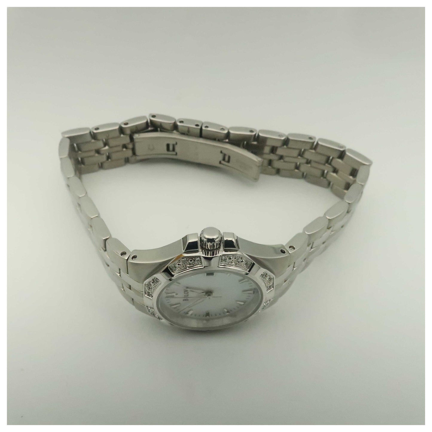 Bulova Diamonds Women's Quartz Watch 96R126-PO2 - Image #8