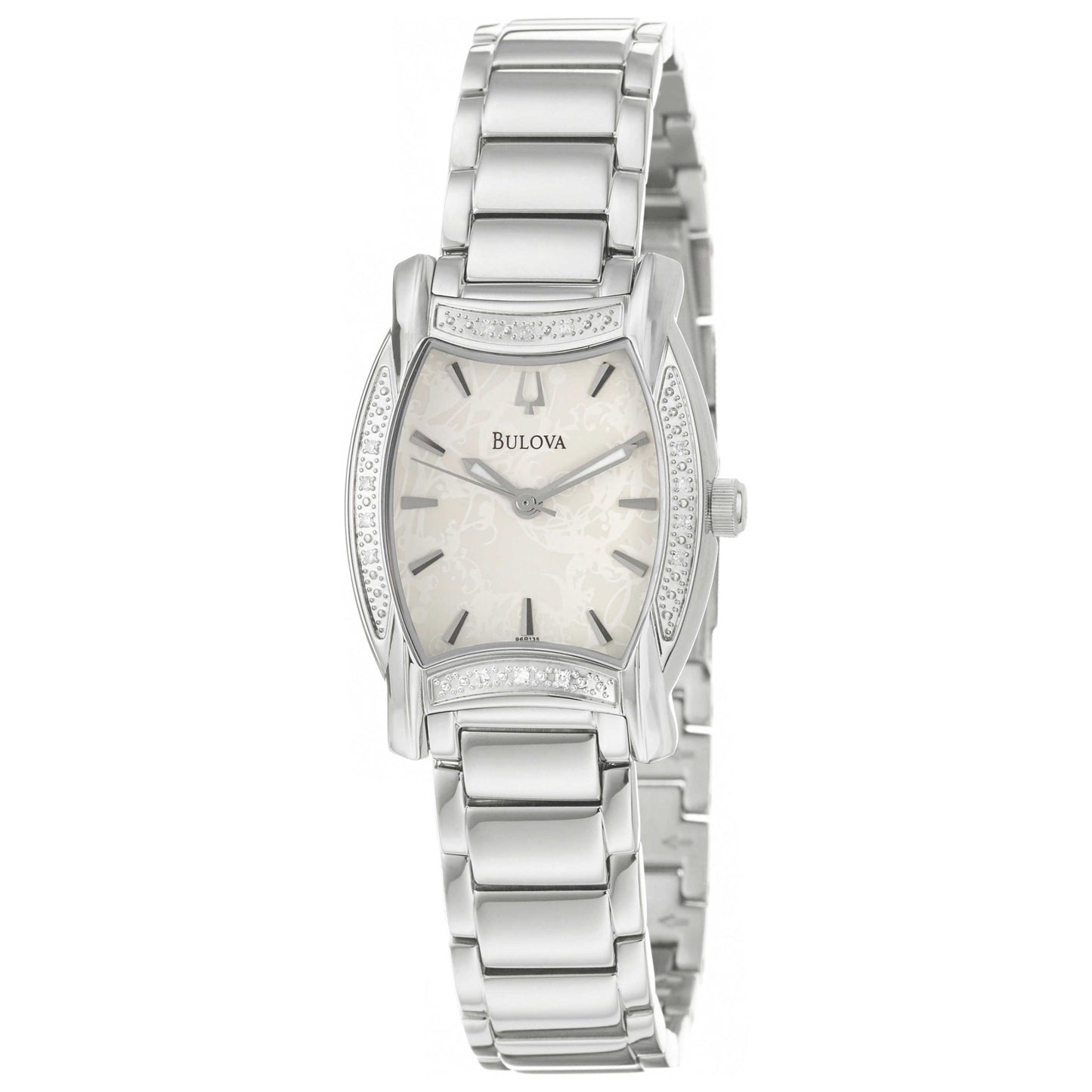 Front view of Bulova Diamonds Women's Quartz Watch 96R135
