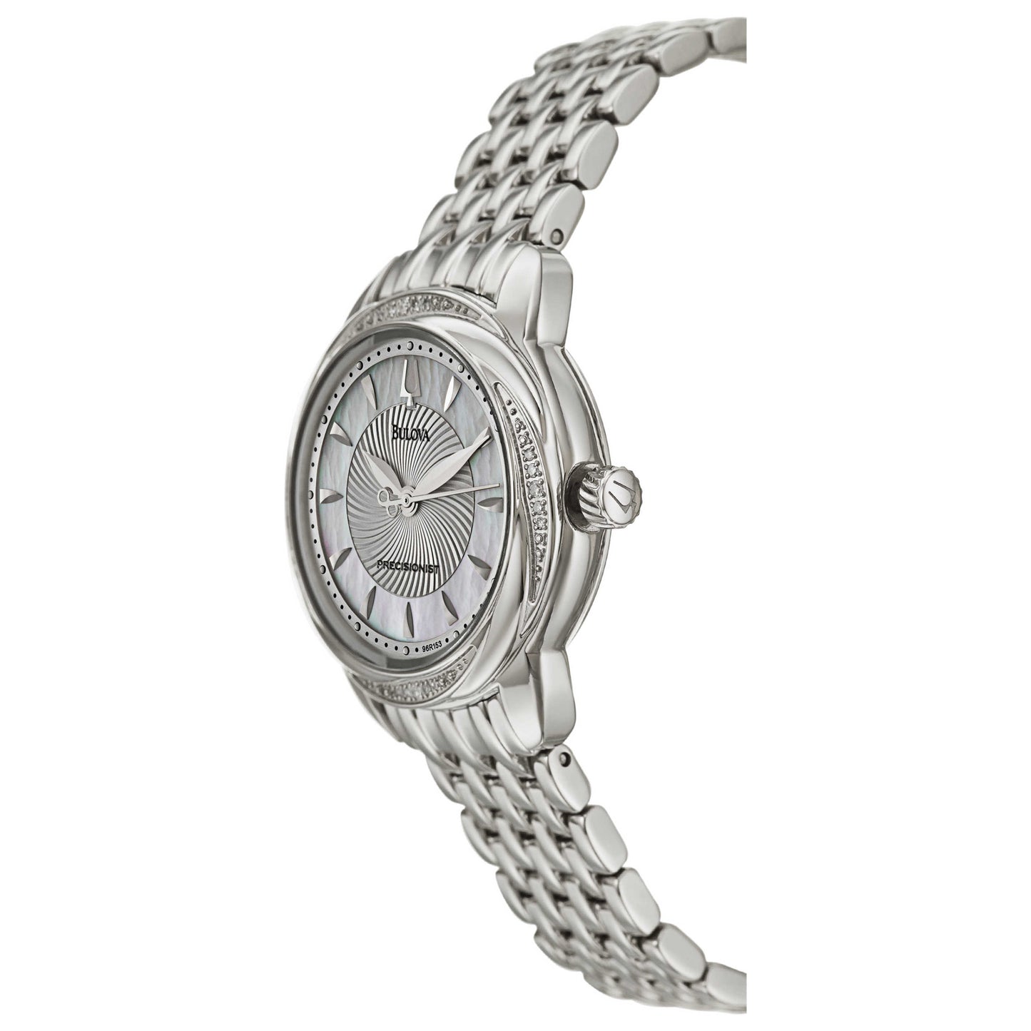 Bulova Precisionist Women's Japanese Quartz (Battery-Powered) Watch 96R153 - Image #4