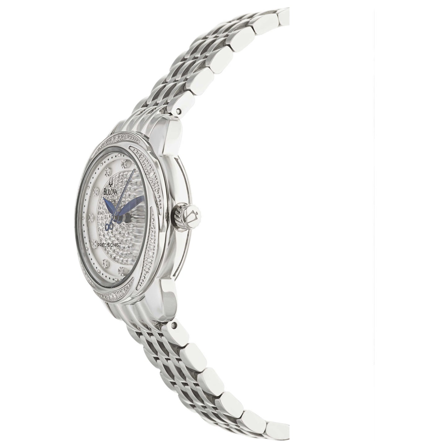 Bulova Precisionist Women's Japanese Quartz (Battery-Powered) Watch 96R154 - Image #4