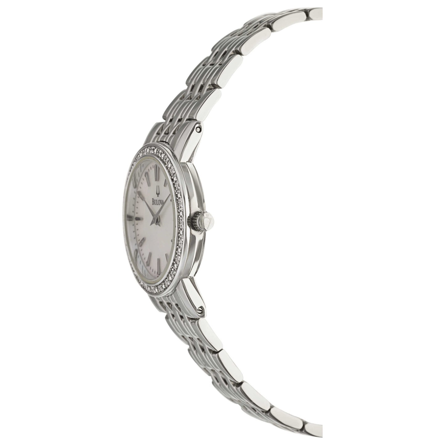 Bulova Diamonds Women's Quartz Watch 96R164 - Image #4