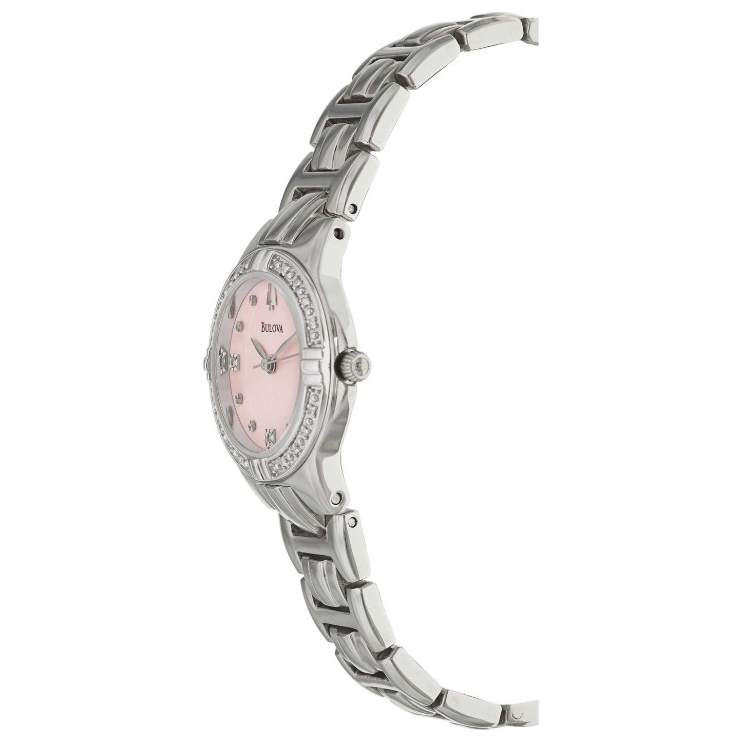 Bulova Diamonds Women's Japanese Quartz (Battery-Powered) Watch 96R171 - Image #4