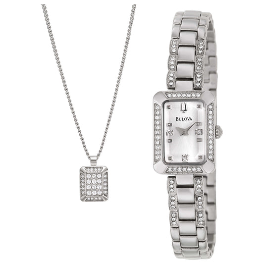 Bulova Crystal Women's Quartz Watch 96X118 - Image #5