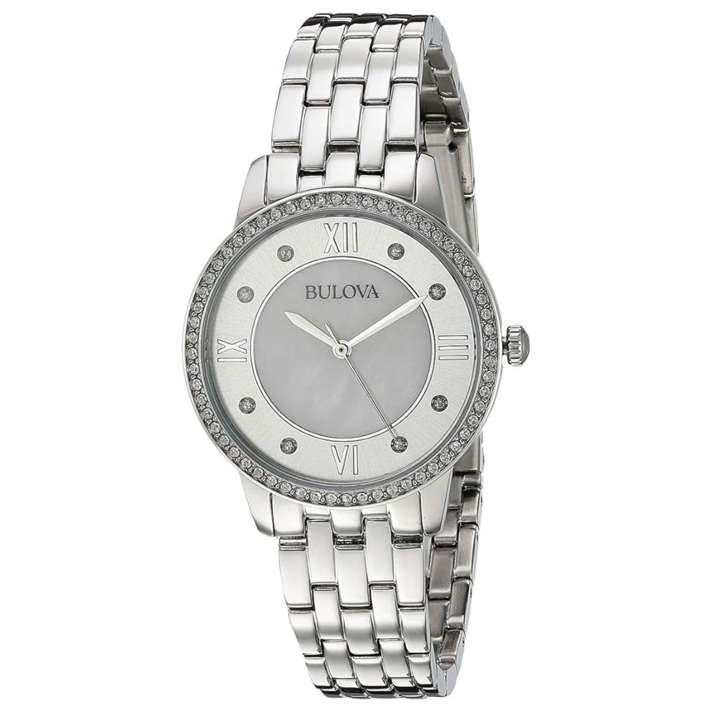 Front view of Bulova Classic Women's Quartz Watch 96X138
