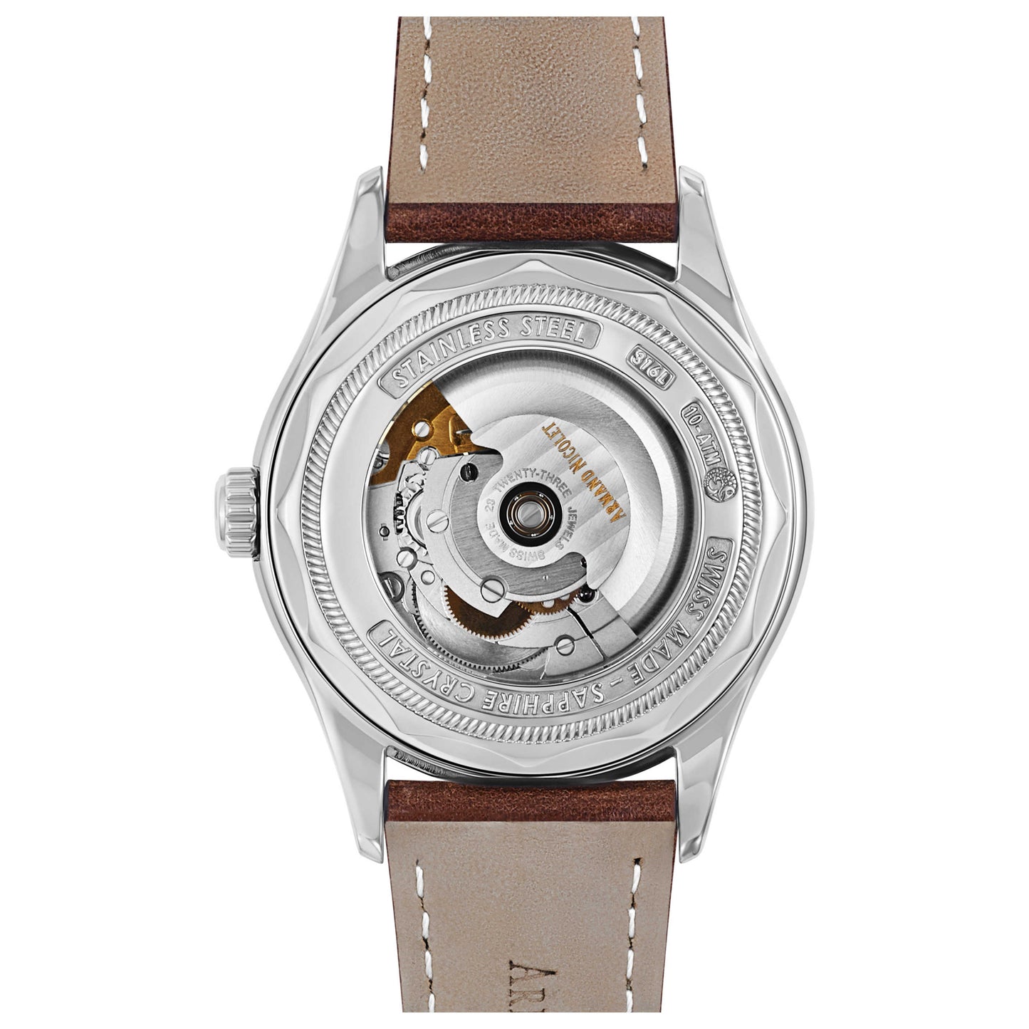 Armand Nicolet M02 Men's Automatic Watch 9740M-BU-P140MR2 - Image #2