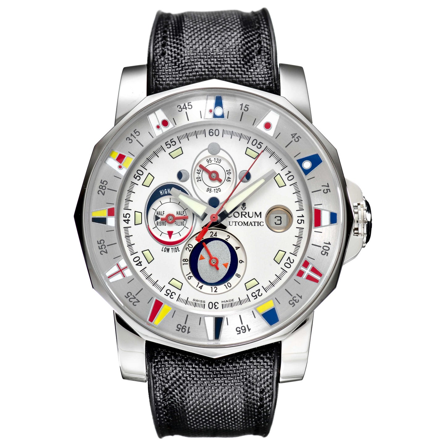 Front view of Corum Admiral's Cup Men's Watch 977-630-20-F601-AA32
