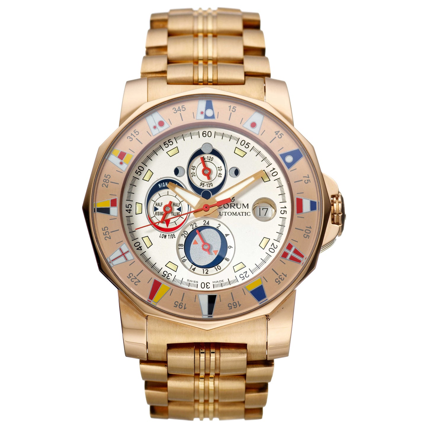 Front view of Corum Admiral's Cup Men's Watch 977-630-55-V780-AA32