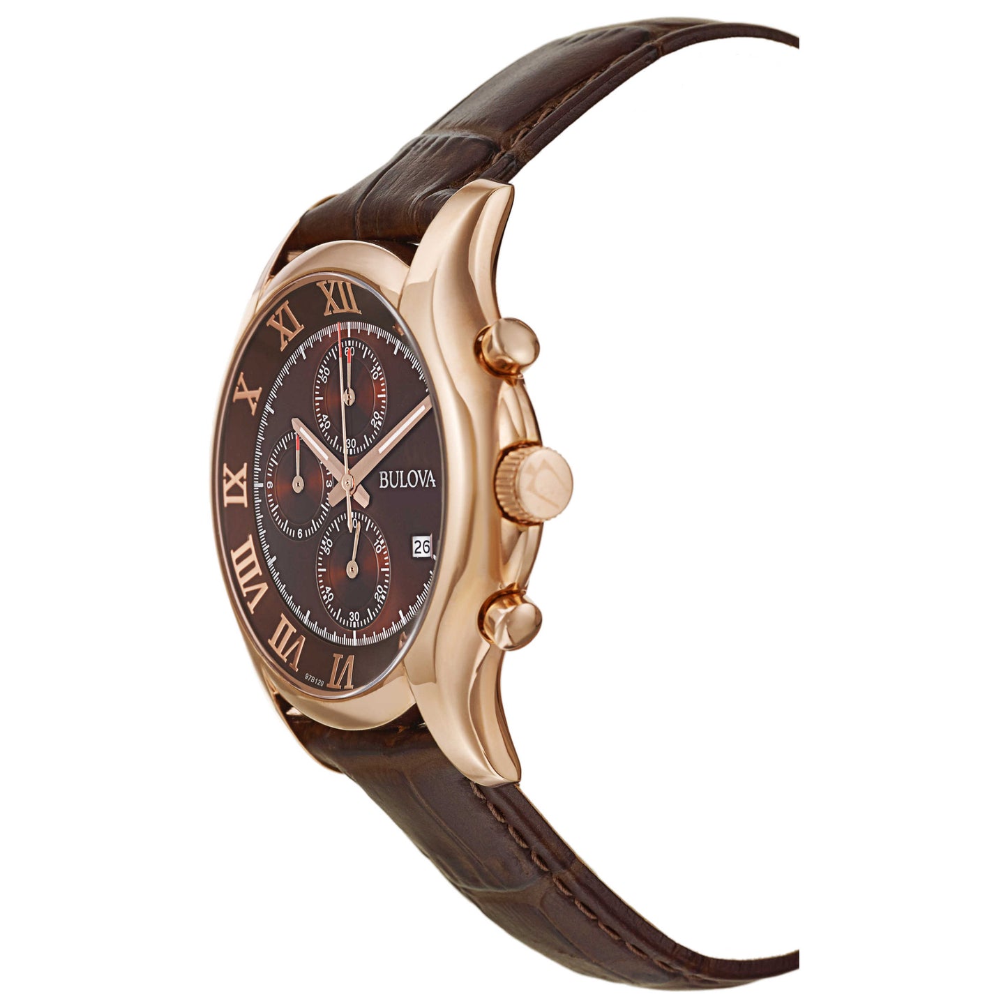 Bulova Chronograph Men's Japanese Quartz (Battery-Powered) Watch 97B120 - Image #4