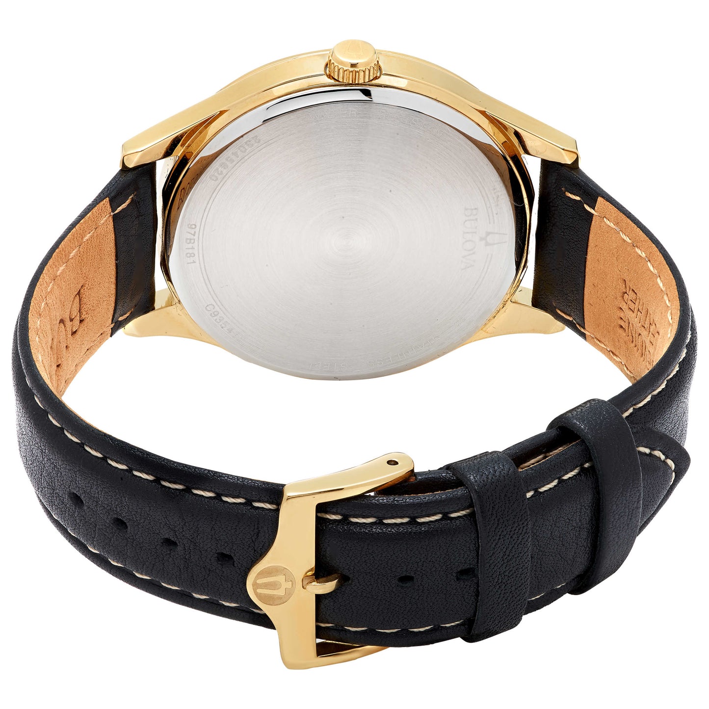 Back view of Bulova Classic Men's Quartz Watch 97B181