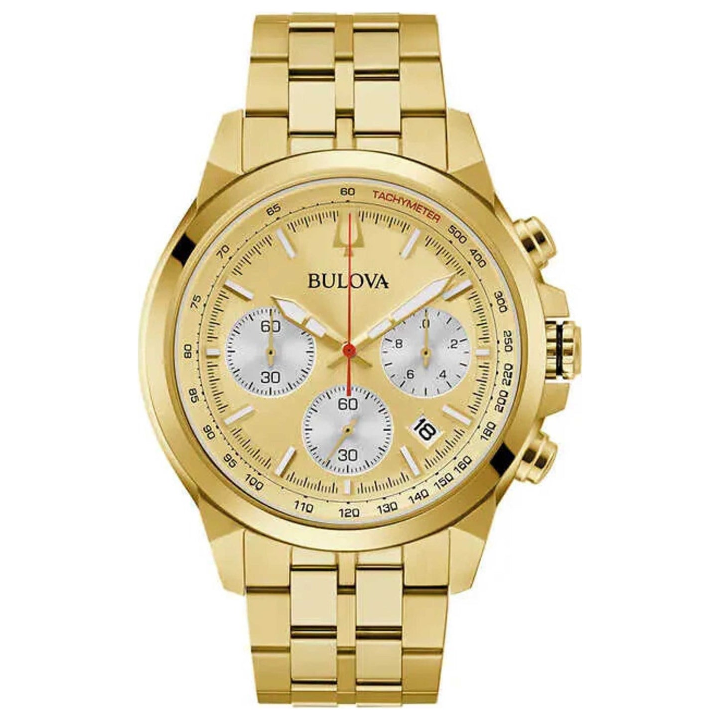 Front view of Bulova Classic Men's Quartz Watch 97B217