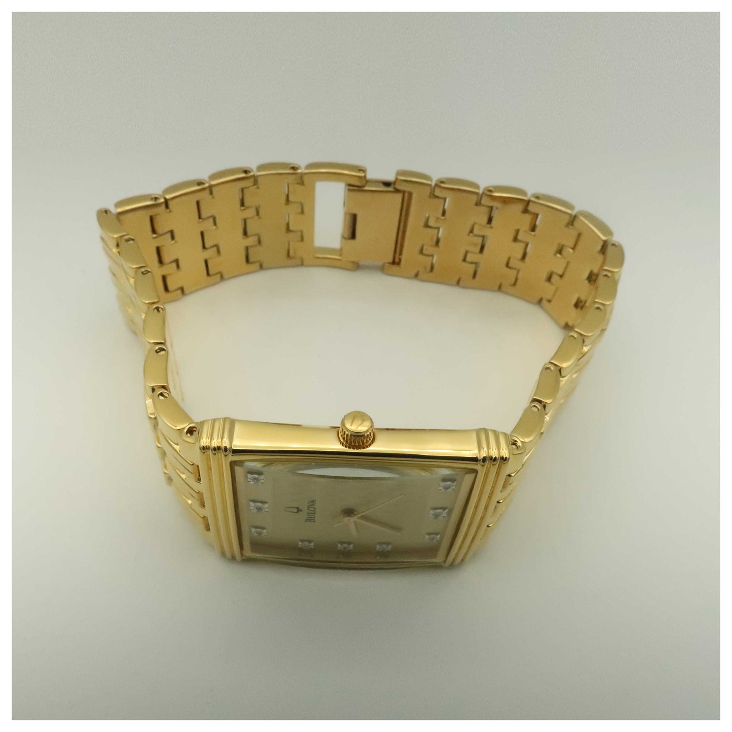 Bulova Diamonds Men's Quartz Watch 97D102-PO - Image #8