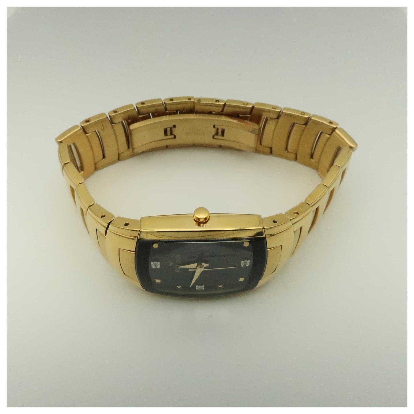 Bulova Diamonds Men's Quartz Watch 97F60-PO - Image #8