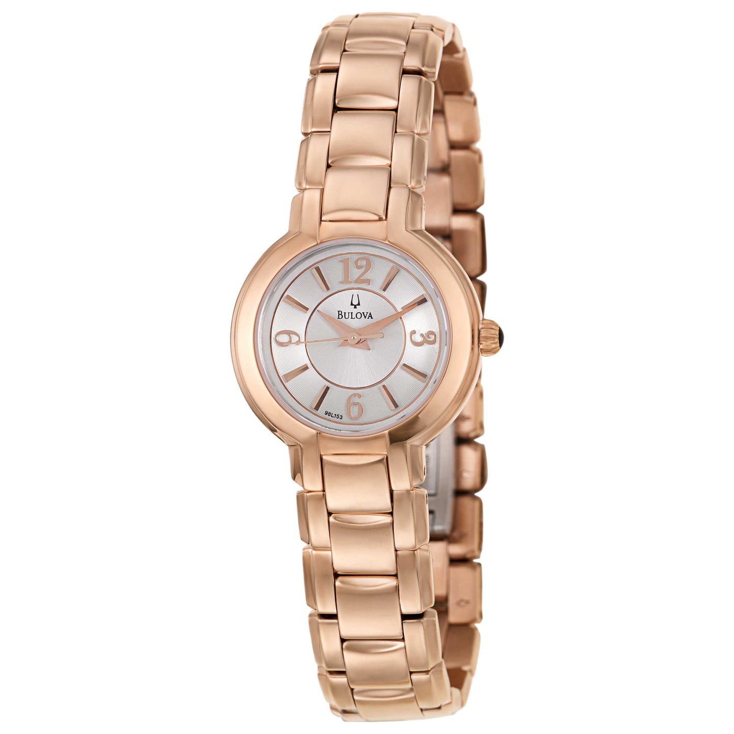 Front view of Bulova Fairlawn Women's Quartz Watch 97L122